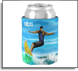 Hang Ten - Legit Shredding Koozie